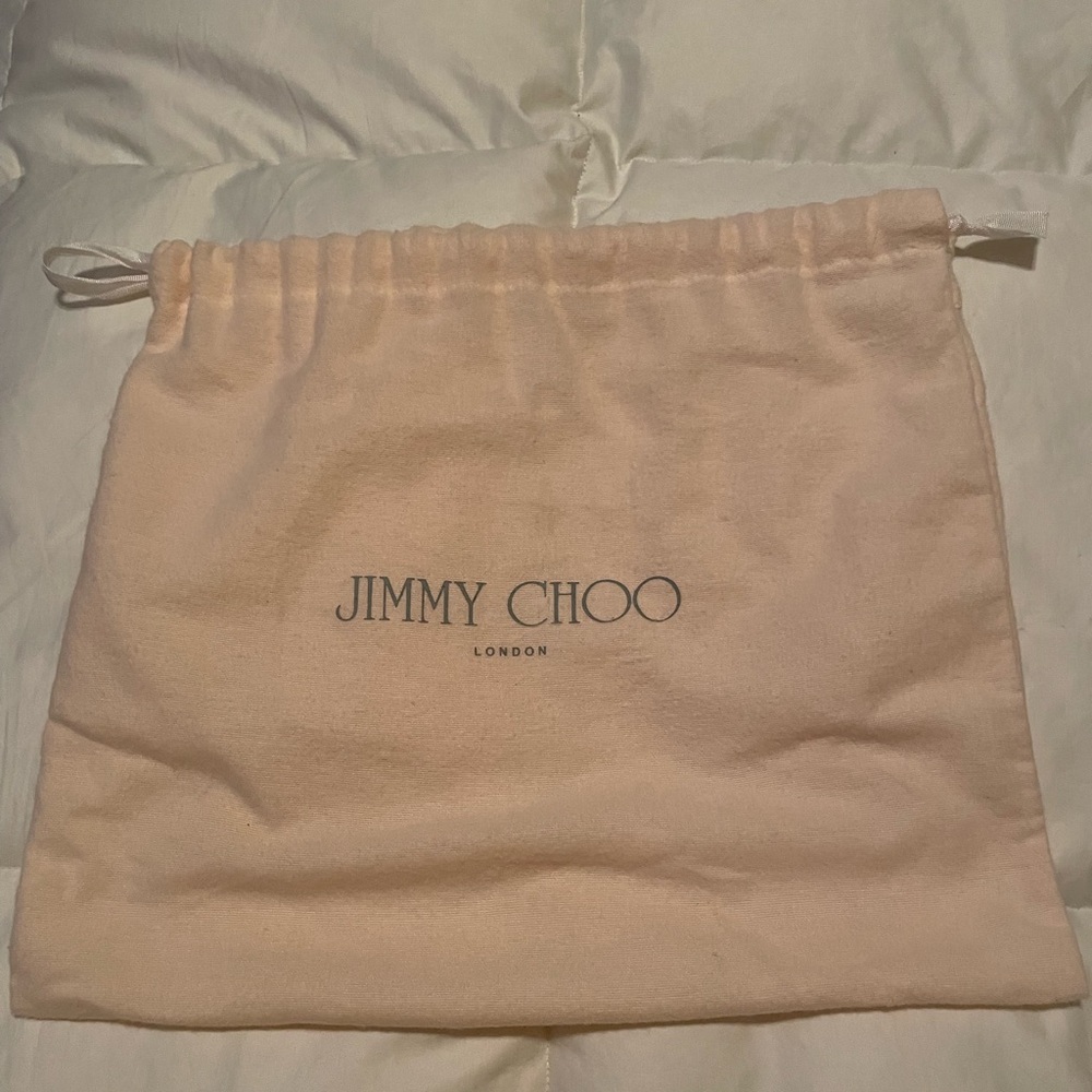 Jimmy Choo Soft Peach Drawstring Bag - image 2